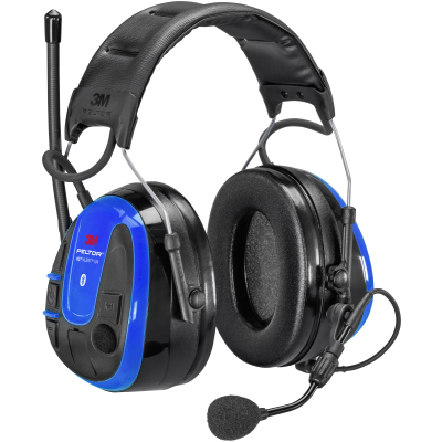 høreværn aktivt  m/bluetoot WS Alert XPI mikrofon, indbygget FM-radio  MRX21A3WS6